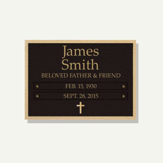 Single Ground Cremation Marker